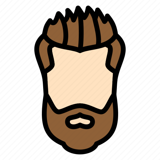 Men, hair, hairstyle, short, spike icon - Download on Iconfinder