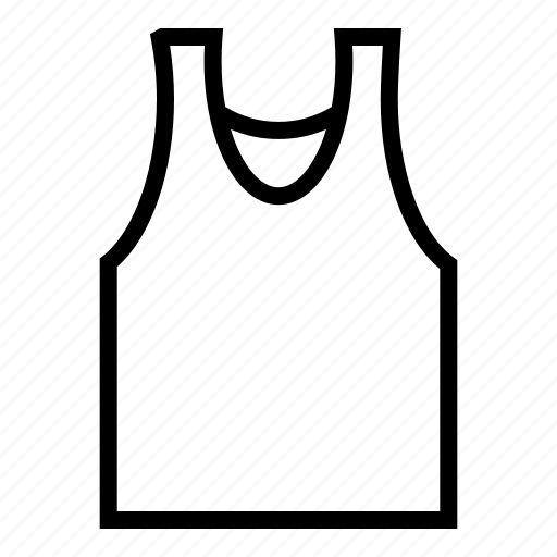 Clothes, dress, fashion, mens, style, t-shirt, tank top icon - Download on Iconfinder