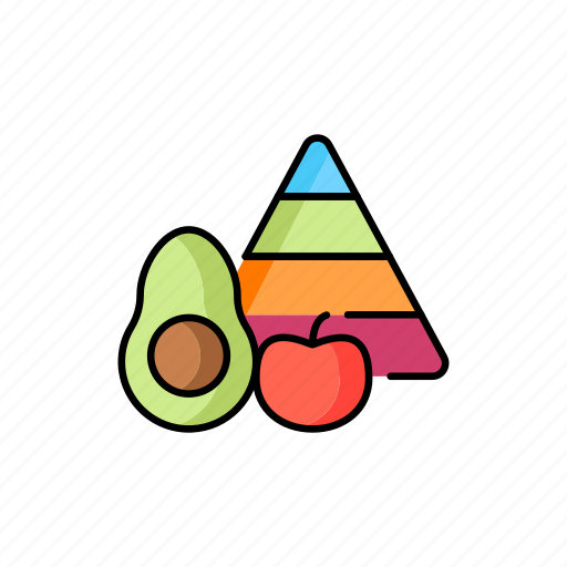 Balanced, nutrition, food, pyramid icon - Download on Iconfinder