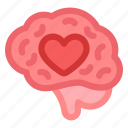 brain, brainstorming, human, heart, love, psychology, mind