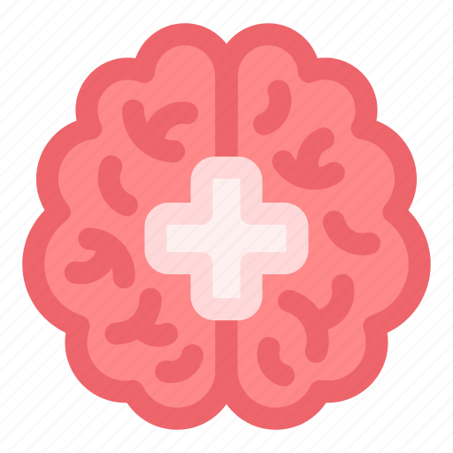 Brain, health, mental, mind, cross, medical icon - Download on Iconfinder