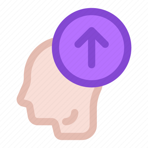 Head, mind, performance, improvement, up, arrow, cognitive icon - Download on Iconfinder