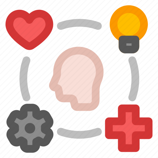 Mind, head, process, idea, heart, work, medical icon - Download on Iconfinder