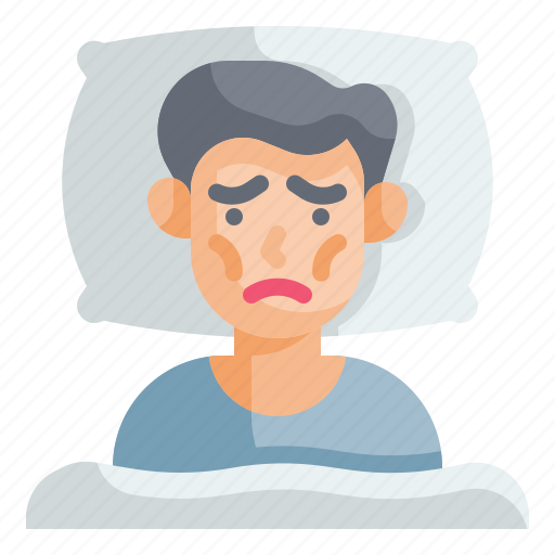 Insomnia, disorder, sleepless, depressive, ill icon - Download on Iconfinder