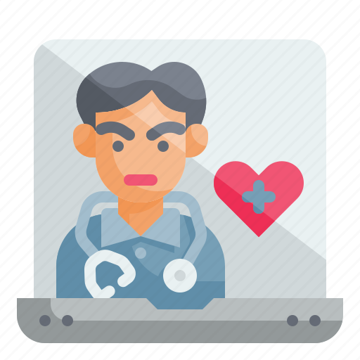 Online, medical, telemedicine, consulting, consult icon - Download on Iconfinder
