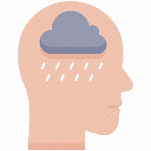 Depression, health, medical, brain, healthcare, doctor, psycologist icon - Download on Iconfinder