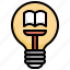 konwledge, idea, innovation, light, bulb, marketing 