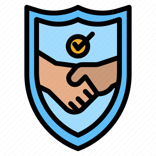 Trust, honesty, security, collaboration, shackhand icon - Download on Iconfinder