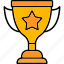 award, achievement, cup, trophy, icon 