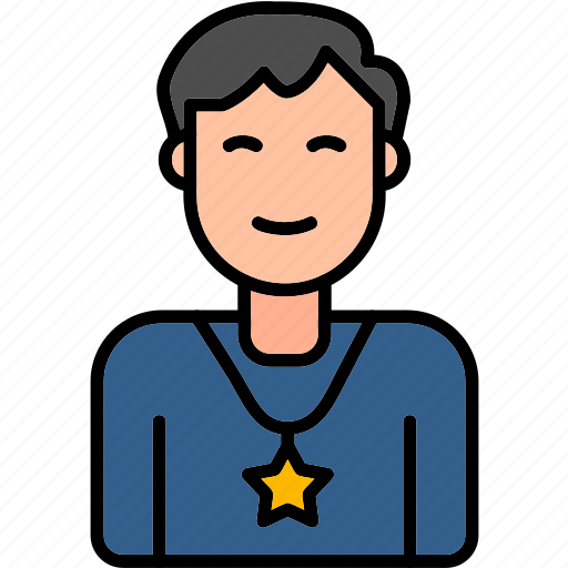 Role, model, marketing, motivated, business, star, icon icon - Download on Iconfinder