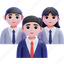 team, group, people, business, woman, avatar, man, employee 