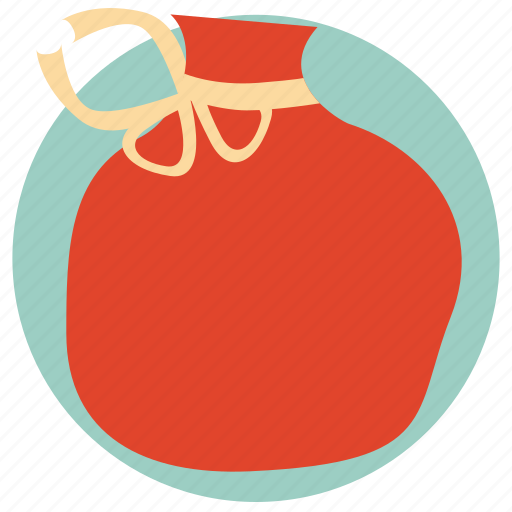 Bag, bag with gifts, bag with presents, christmas, gifts, santa's bag icon - Download on Iconfinder