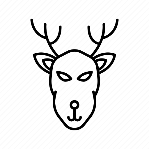 Celebration, christmas, deer, happy, holiday, xmas, year icon - Download on Iconfinder