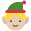 xmas, elf, decoration, christmas, avatar, emoji 