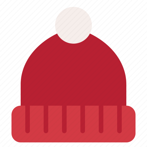 Xmas, winter, hat, clothes, knit, beanie hat, pom icon - Download on Iconfinder