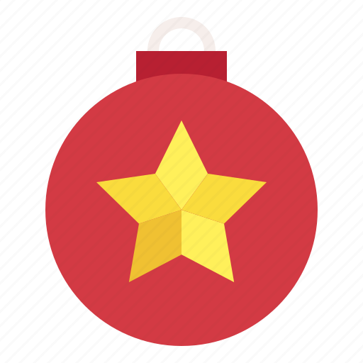 Xmas, bauble, star, christmas, decoration, celebration icon - Download on Iconfinder