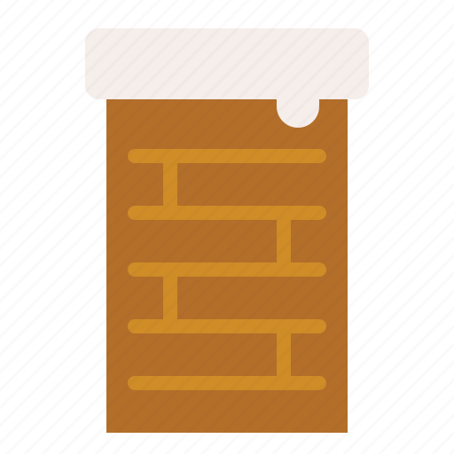 Xmas, chimney, house, estate, christmas, building, home icon - Download on Iconfinder