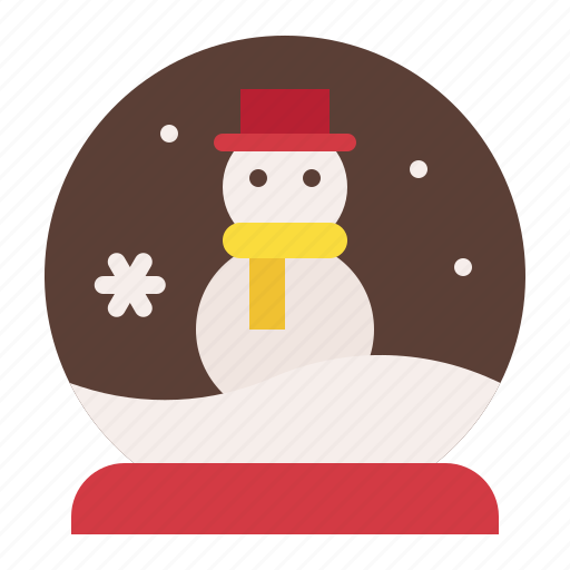 Xmas, snow globe, christmas, snowman, present, snowflake icon - Download on Iconfinder