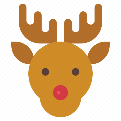 Xmas, reindeer, avatar, animal, horn, deer icon - Download on Iconfinder