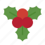 xmas, mistletoe, red, berries, decoration, christmas, holiday 