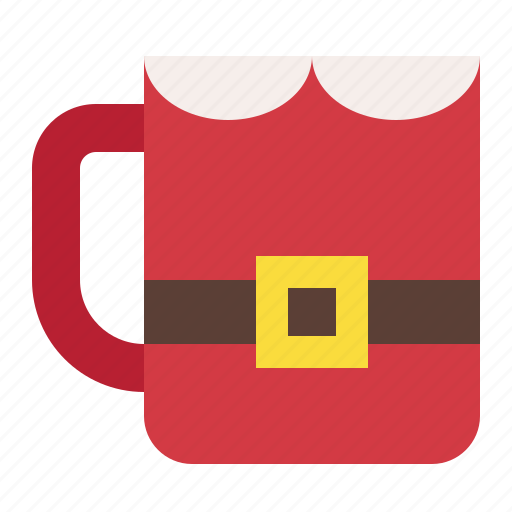 Xmas, mug, jug, cup, milk, santa icon - Download on Iconfinder