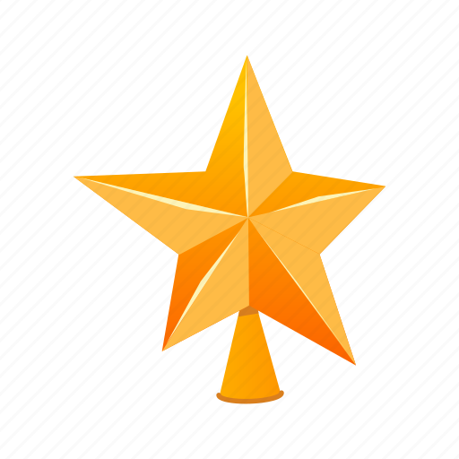 Decoration, star, new year, christmas tree topper icon - Download on Iconfinder