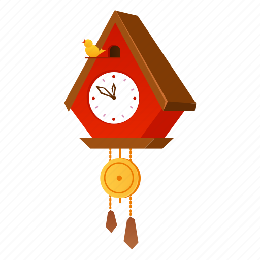Midnight, christmas, cuckoo clock, new year icon - Download on Iconfinder
