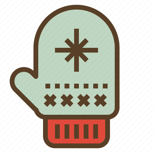 Apparel, christmas, decoration, glove, warm, xmas icon - Download on Iconfinder
