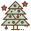 christmas, decoration, pine, tree, xmas 