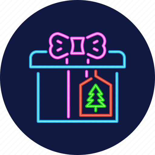 Christmas, gift, merry, holiday, ornament, decoration, night icon - Download on Iconfinder