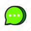 chat, comment, dialogue, message, messenger, sms, text 