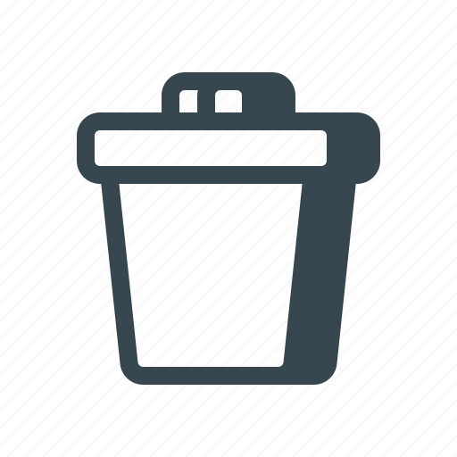Bin, delete, discard, garbage, recycle, remove, trash icon - Download on Iconfinder