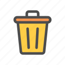bin, clean, delete, recycle, remove, trash