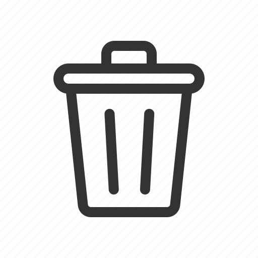 Bin, delete, trash, garbage, recycle, remove icon - Download on Iconfinder
