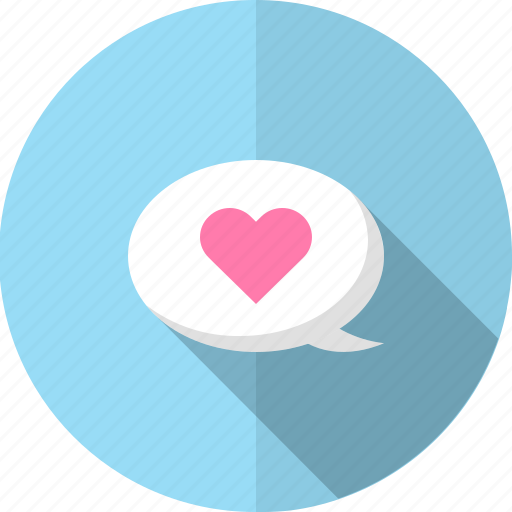 Message, valentine, love, mail, chat, communication, bubble icon - Download on Iconfinder