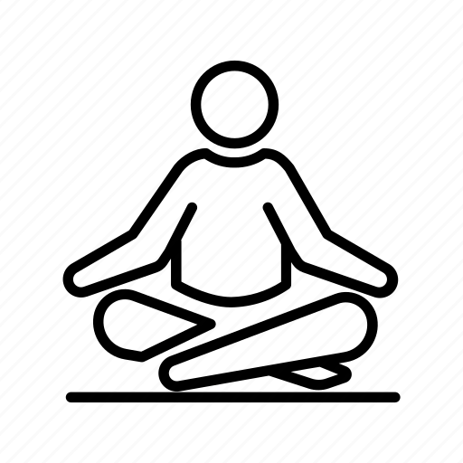 Meditation, exercise, fitness, yoga, workout icon - Download on Iconfinder