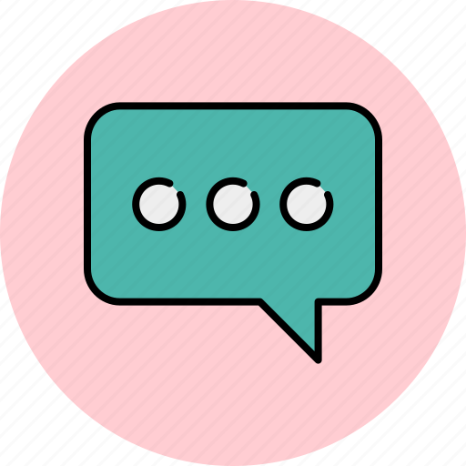 Chat, communication, message, private, text, typing icon - Download on Iconfinder