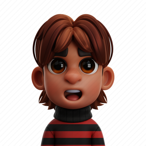 Children, kid, avatar, person, male, man, boy 3D illustration - Download on Iconfinder