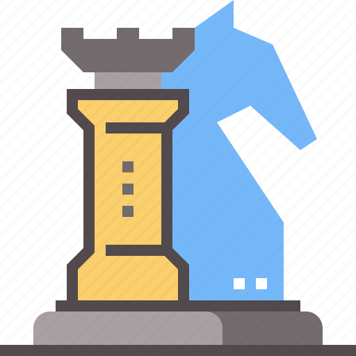 Advantage, chess, figures, game, strategy, tactic icon - Download on Iconfinder