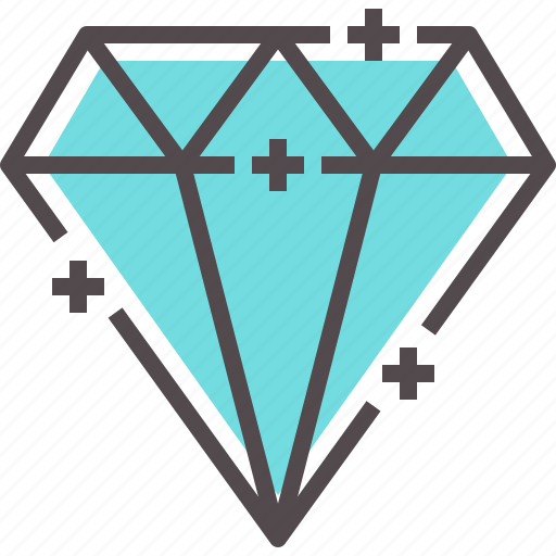 Brilliant, crystal, diamond, gem, gemstone, jewelry, quality icon - Download on Iconfinder