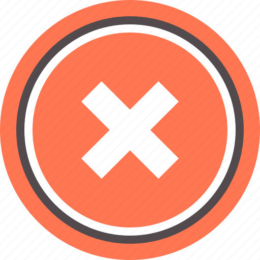 Cross, denied, fail, mark, no, wrong icon - Download on Iconfinder