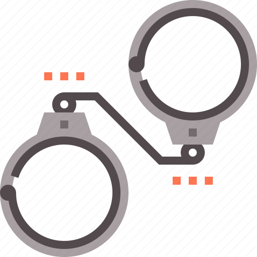 Crime, handcuffs, law, police, prison icon - Download on Iconfinder