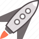 launch, project, rocket, spaceship, start, startup