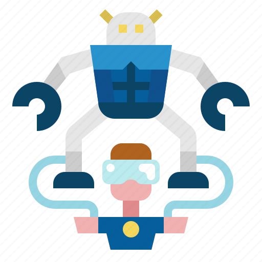 Robot, technology, interactive, augmented, reality, electronics icon - Download on Iconfinder