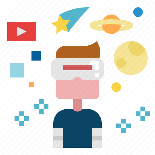 Augmented, reality, metaverse, virtual, glasses, imagination icon - Download on Iconfinder