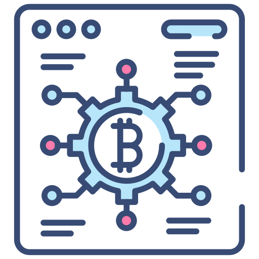 Digital, assets, blockchain, tokenization, currency, btc, bitcoin icon - Download on Iconfinder