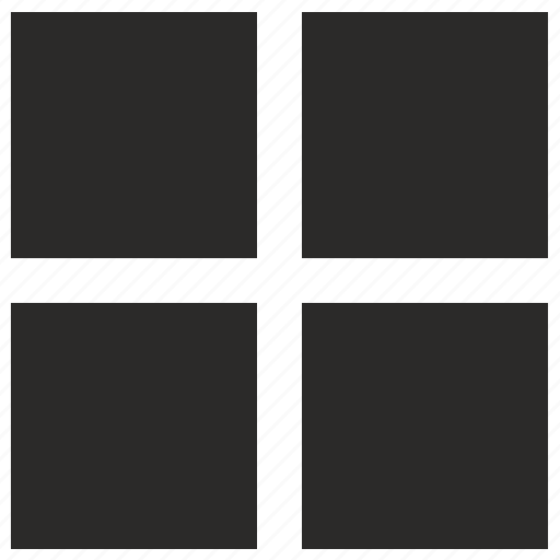 Four, frames, grid, menu, square, application, layout icon - Download on  Iconfinder