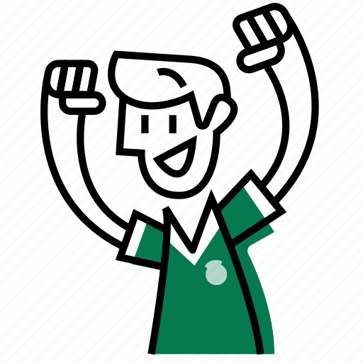 Emojidf, excited, football, green, mexico, soccer, team icon - Download on Iconfinder