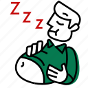 emojidf, fat, full, puerco, rest, sleep, sleeping