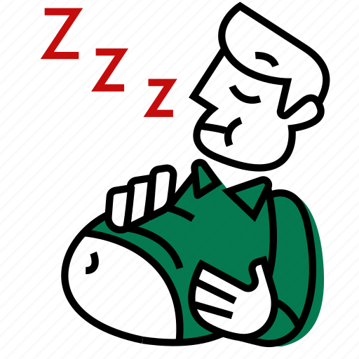 Emojidf, fat, full, puerco, rest, sleep, sleeping icon - Download on Iconfinder